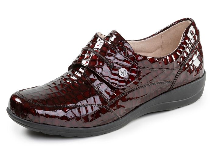 Caprice, eleganta damtofflor, bredd H, med uttagbar fotb&auml;dd 