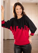 Pullover i mjuk, finstickad 