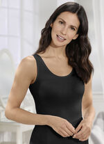 Tre-pack skjortor med h&ouml;g rygg 1X VIOLETT, 1X WEISS; 1X SCHWARZ