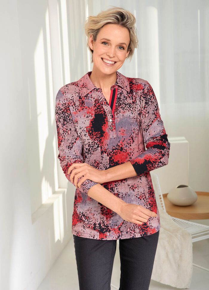 Polotr&ouml;ja med helt&auml;ckande tryck 