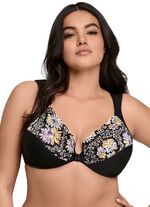 Glamorisera bygel-bh med blommig design 
