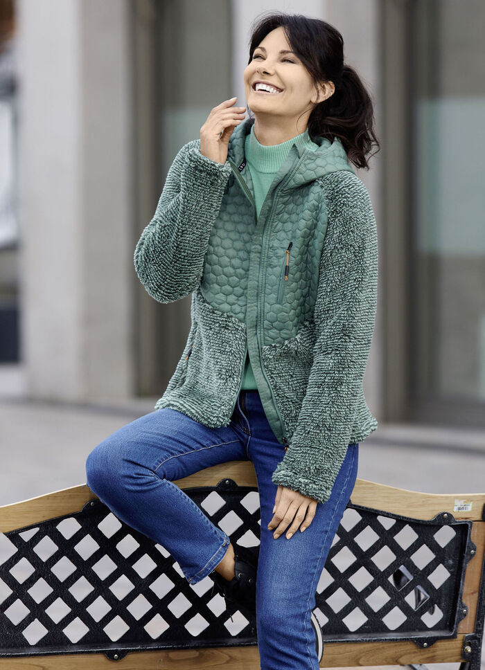 Jacka i den aktuella materialmixen SALVIA