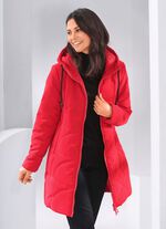 Kort kappa med 2-v&auml;gs dragkedja 