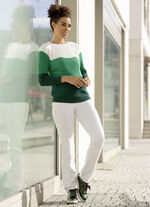 Figurformande jeans VIT