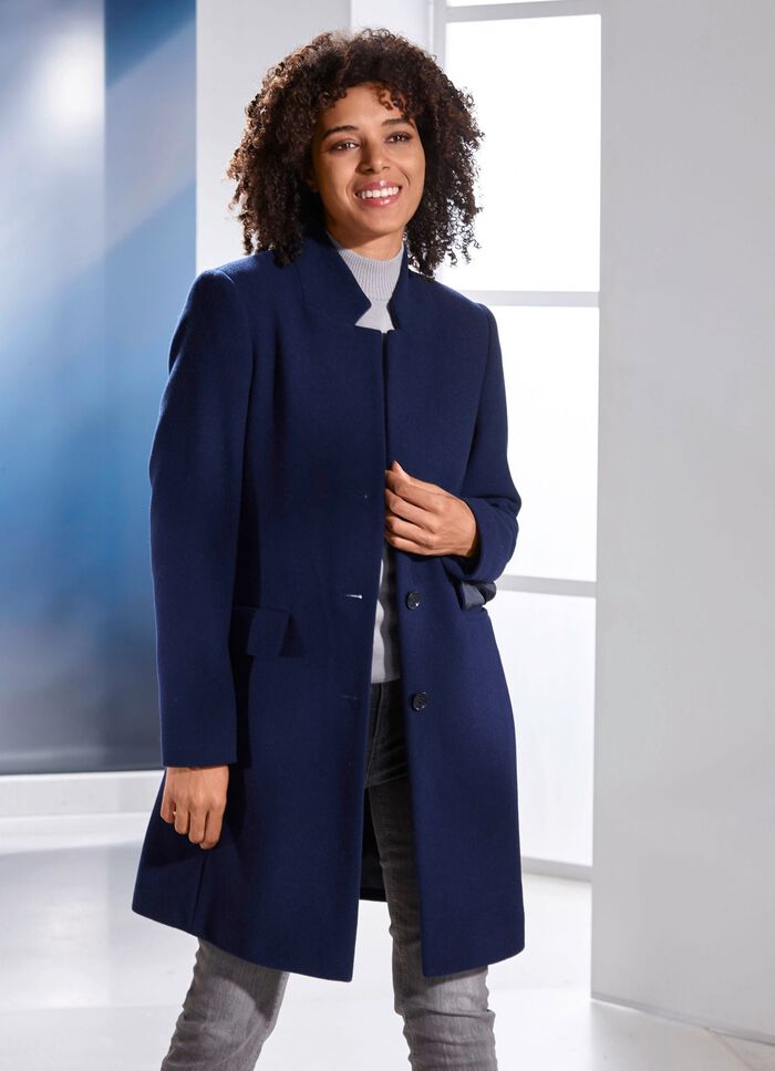 Kort kappa med kashmir 