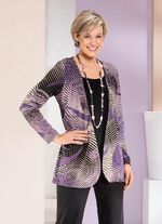 Skjorta i jacka-look 