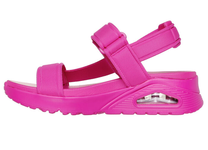 SKECHERS sandal tillverkad av stretchigt textilmaterial, 