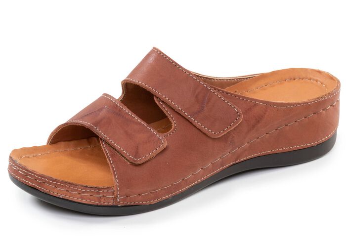 Bekv&auml;ma dammulor, bredd G, med kardborrekn&auml;ppning 