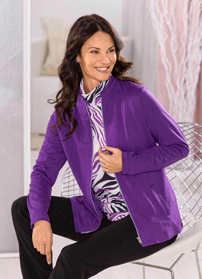 Skjortjacka med sidfickor 