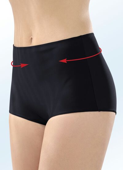 2-pack bikinitrosor, med formande foder framtill 