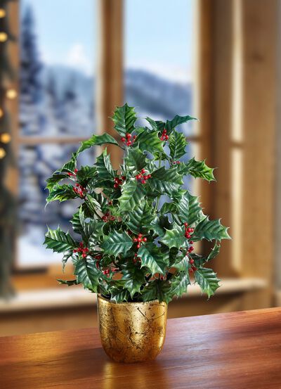 J&auml;rnekarrangemang i kruka 