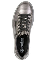 Rieker, trendiga damsneakers med dragkedja, 