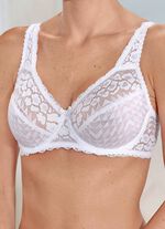 Vacker bygel-bh av elastisk spets 