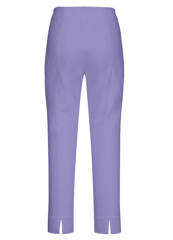 Mjuk stretchbyxa i 7/8-längd LAVENDEL