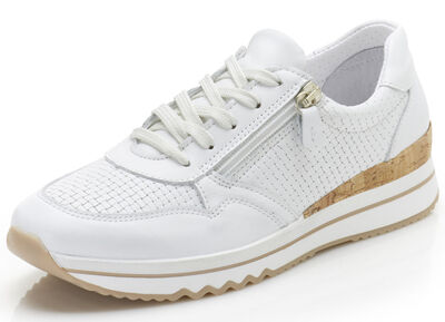 ELENA EDEN sneakers med snörning och dragkedja i sidan 