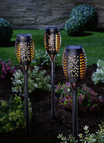 Solfacklampa, set om 3, f&ouml;r att kl&auml;mma eller plugga 