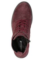 Waldl&auml;ufer, bekv&auml;ma damst&ouml;vlar, vinterskor, bredd H, med uttagbar fotb&auml;dd BORDEAUX