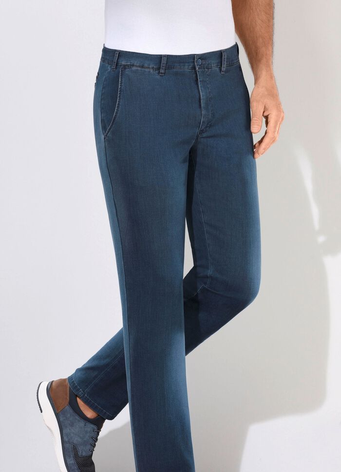 Snygga byxor fr&aring;n "Br&uuml;hl" i 3 f&auml;rger DUNKELJEANS