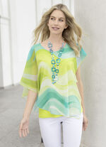 Chiffongponcho-tunika 