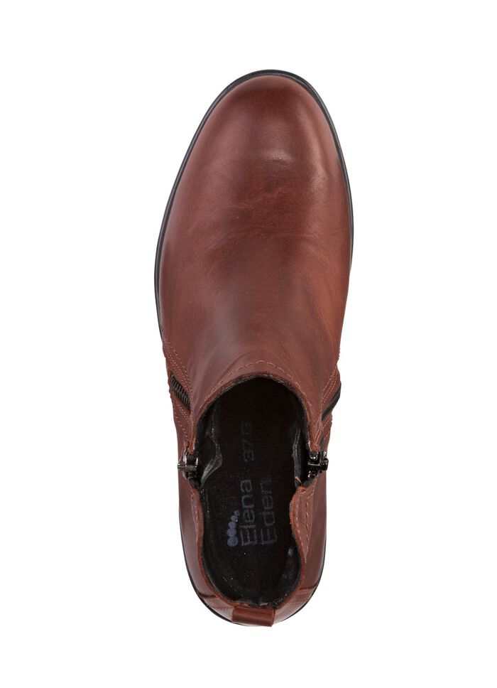 ELENA EDEN, klassiska damst&ouml;vletter, vinterskor, vidd G, med uttagbar fotb&auml;dd KASTANJ