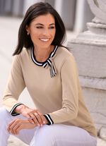 Tr&ouml;ja i mycket mjuk finstickad 