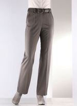 Byxor med res&aring;r i midjan baktill 