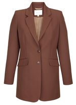 kavaj med lapelkrage 