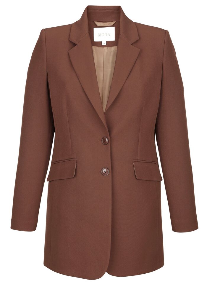 kavaj med lapelkrage 