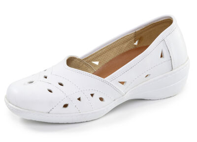 ELENA EDEN, bekv&auml;ma damtofflor, bredd H, med uttagbar fotb&auml;dd 