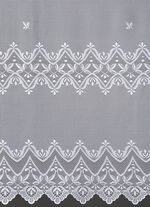 Butiksprydnad med universalskena VIT