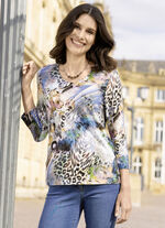 tröja i mjuk finstickad 