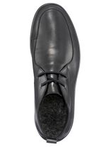 Skosko med sn&ouml;rning och avtagbar fotb&auml;dd SVART