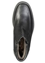 GINO GALANTE, fodrade herrst&ouml;vlar, vinterskor, med lammskinn 