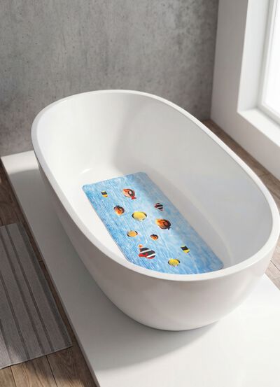 S&auml;kerhetsinl&auml;gg med fiskmotiv 