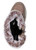 Fodrade damst&ouml;vlar, vinterskor, med dragkedja 