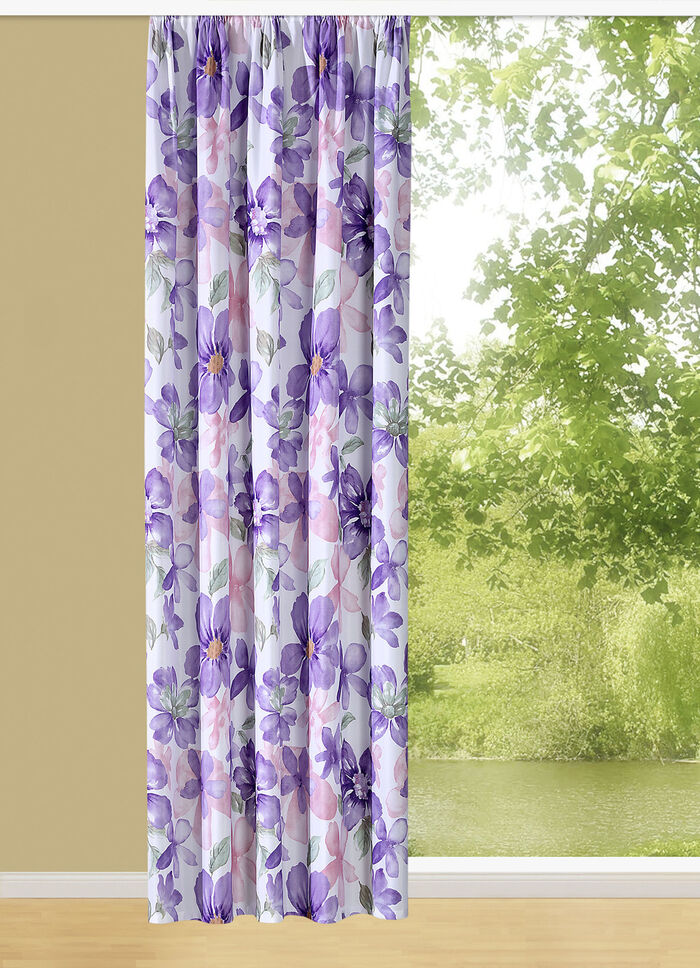 Övergardin med universalskena 