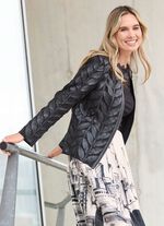 Kort l&auml;derjacka fr&aring;n STILSCHMIEDE 