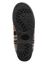 St&ouml;vletter i rutigt textilmaterial BRUNT