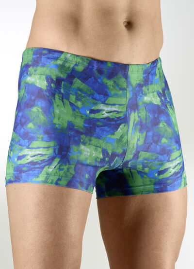 Schwab badshorts i högre boxform 