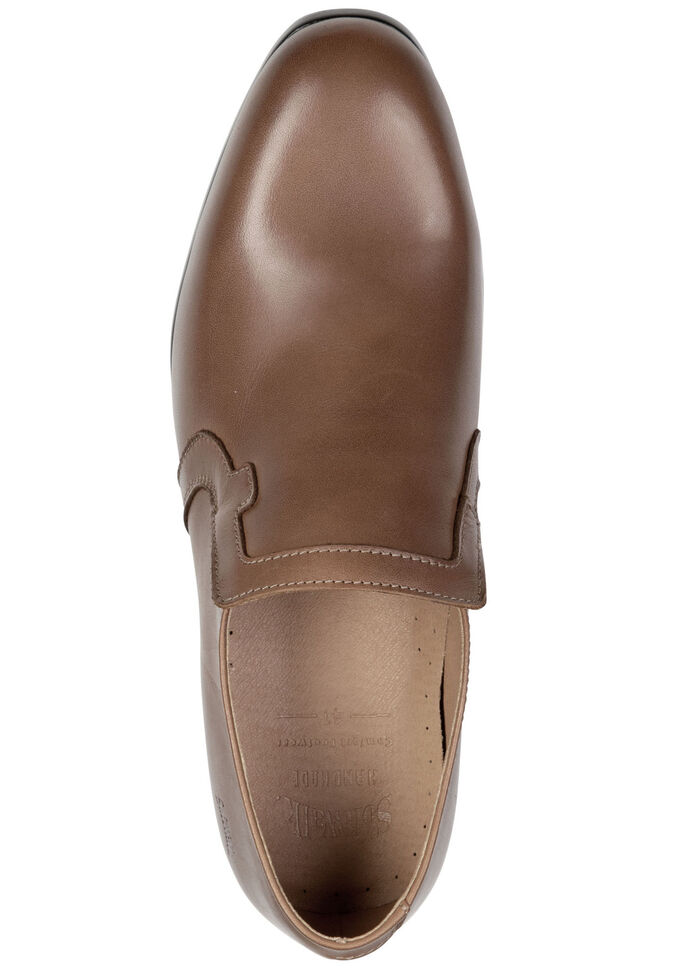 Loafer i nappaläder från ko COGNAC