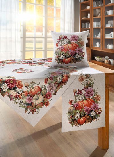 H&ouml;stlig bord- och rumsdekoration 