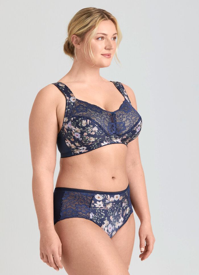 Miss Mary-bh med f&auml;rgharmonisk blomm&ouml;nster 