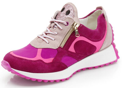 Waldläufer sneakers med fräcka glitterapplikationer 