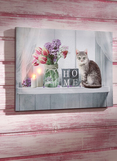 Canvas LED-bild, , large