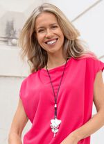 Halsband med ginkgoblad 