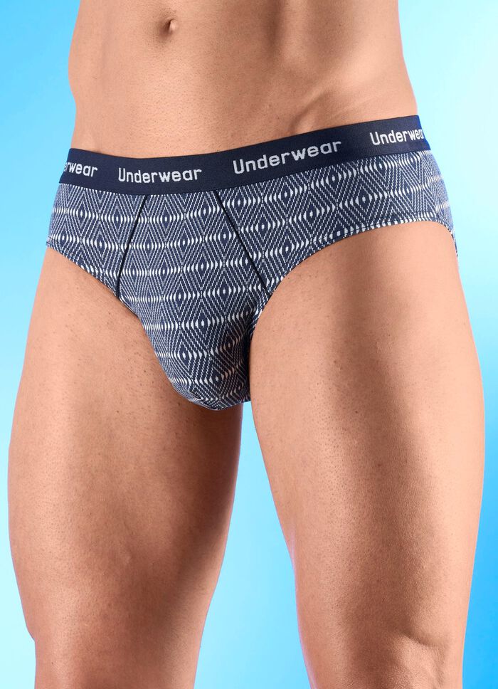 Paket med fyra trosor med res&aring;r i midjan 