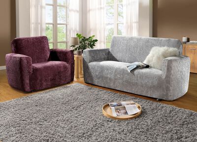 Eleganta och slitstarka stretch&ouml;verdrag i sammetslook 