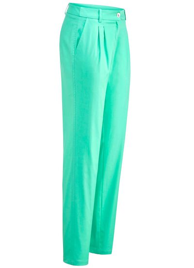 Byxor med sportig elegans 