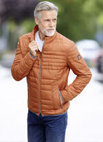 Quiltad blus från "Gate One" i 3 färger JORD