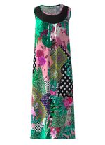 Kl&auml;nning med f&auml;rgstarkt tryckm&ouml;nster, &auml;rml&ouml;s 